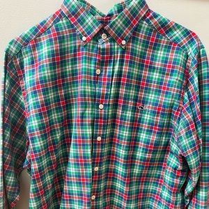 Vineyard Vines L Plaid Shirt